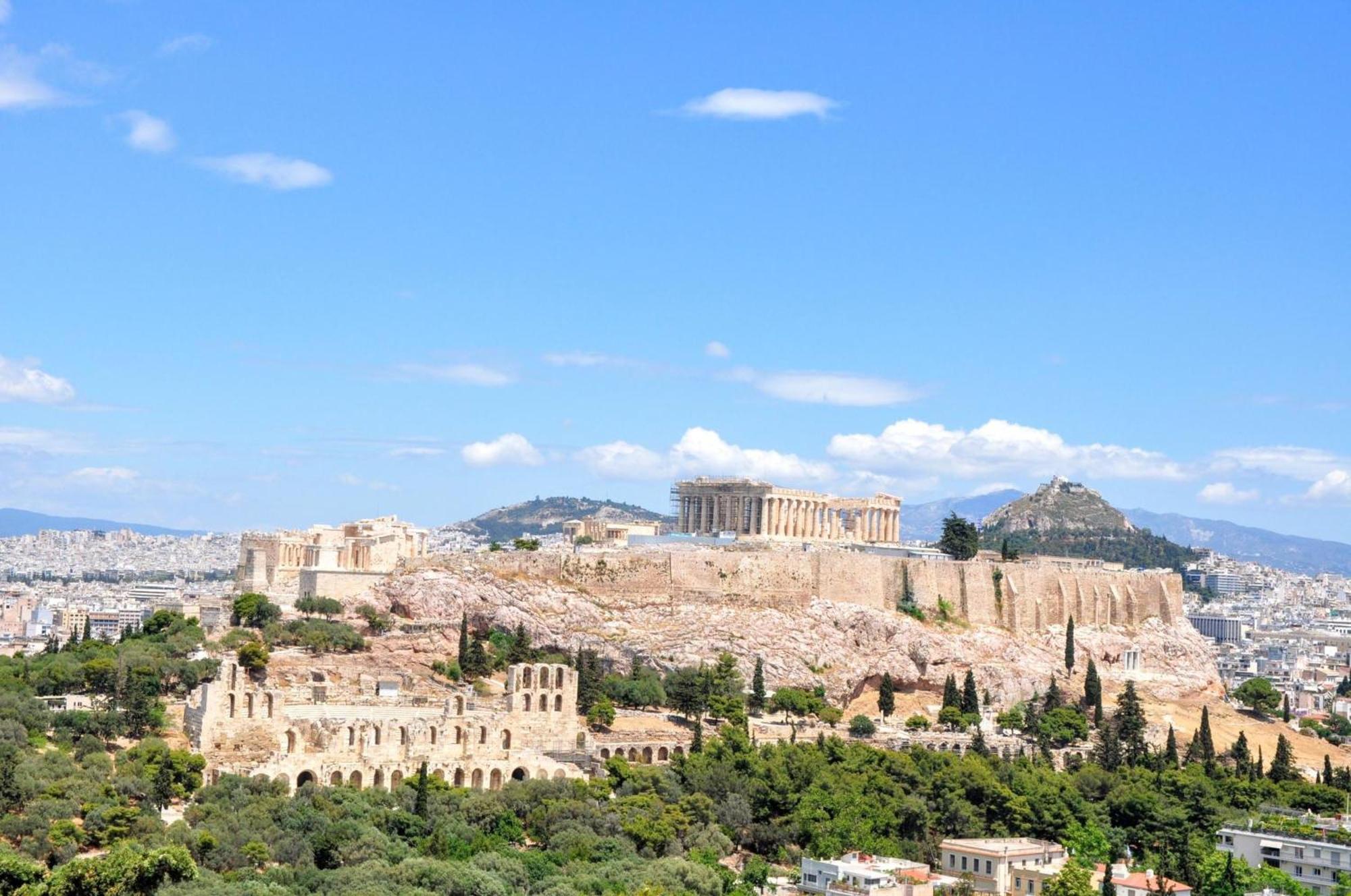 Grand Apartment In Acropolis Museum Atenas Exterior foto